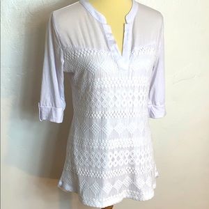 Shannon Ford White Blouse